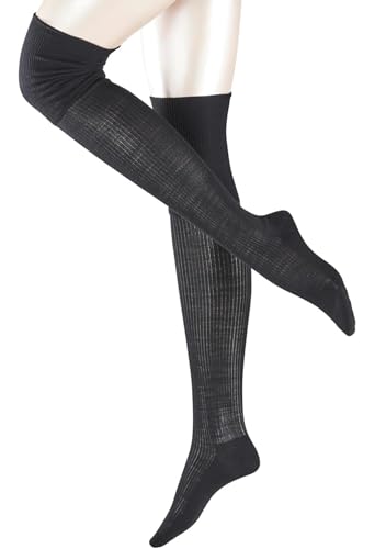 falke-no-3-overknees-damen-schwarz-wolle-seide image 3
