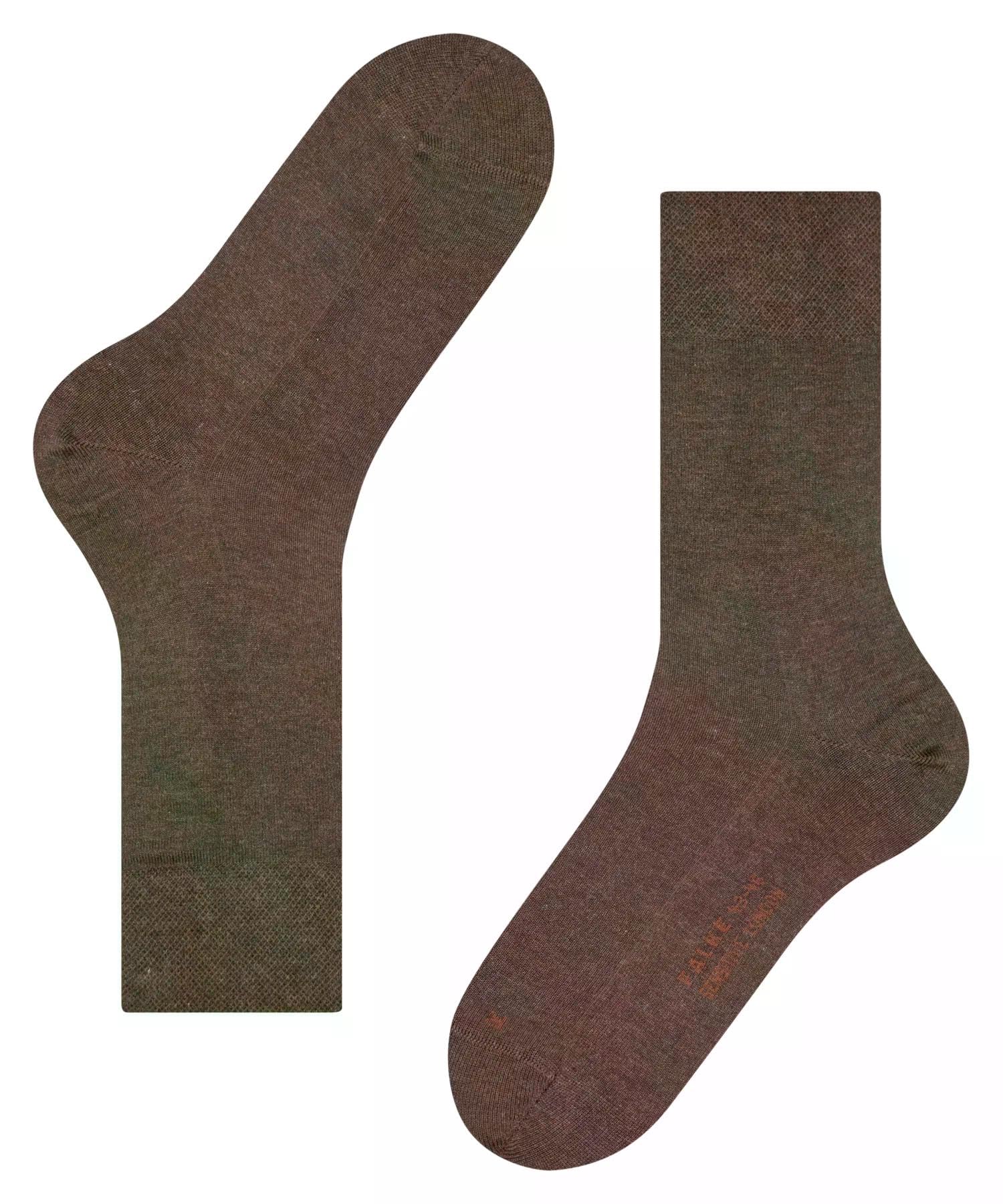falke-sensitive-london-socken-herren-braun-baumwolle-39-42 image 7