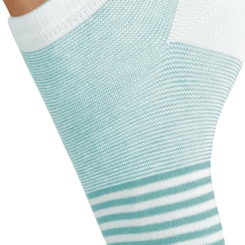 hudson-sporty-stripe-sneaker-socken-aqua-blue-39-42 image 4