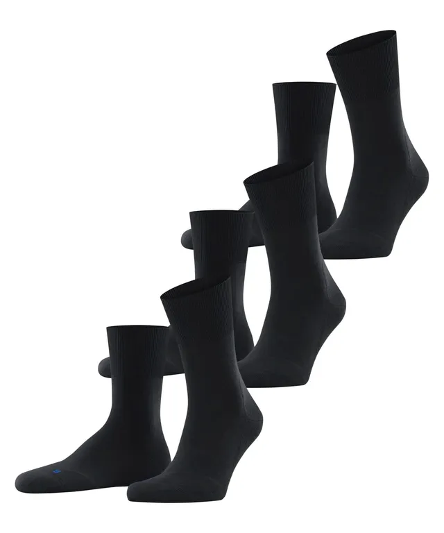 falke-run-socken-baumwolle-marine-3-paar-gr-44-45 image 1