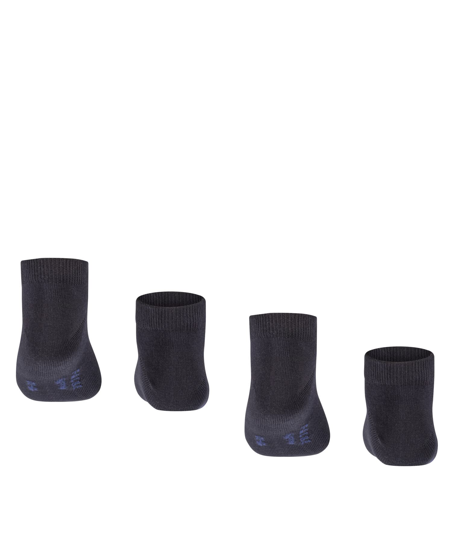 falke-happy-sneakersocken-kinder-baumwolle-navy-2er-pack image 2