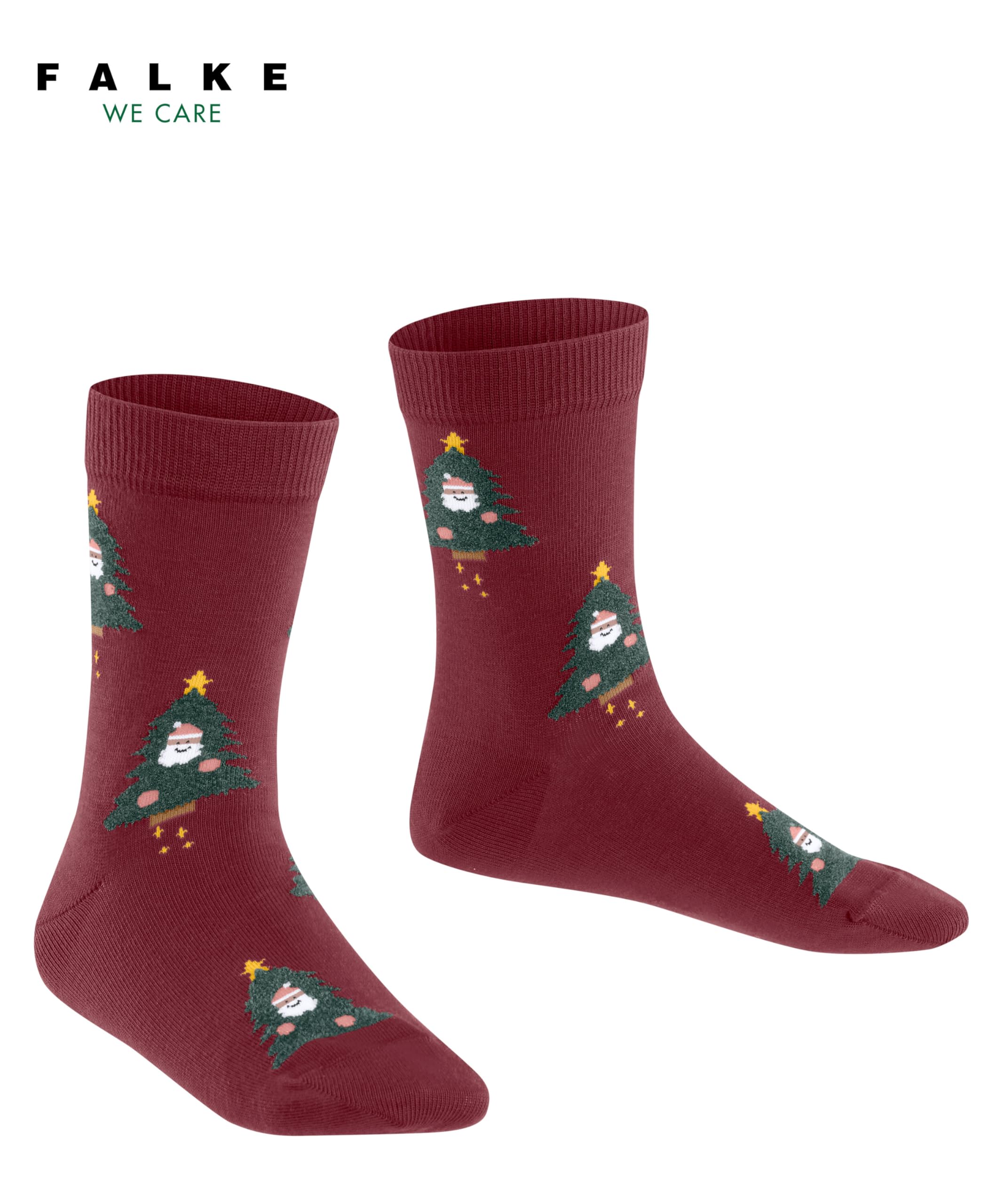falke-santas-spacerocket-kindersocken-baumwolle-rot-1-paar image 3