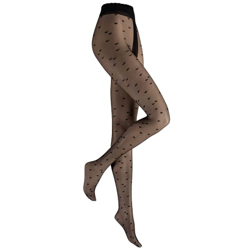hudson-love-strumpfhose-herzen-schwarz-semi-blickdicht image 4