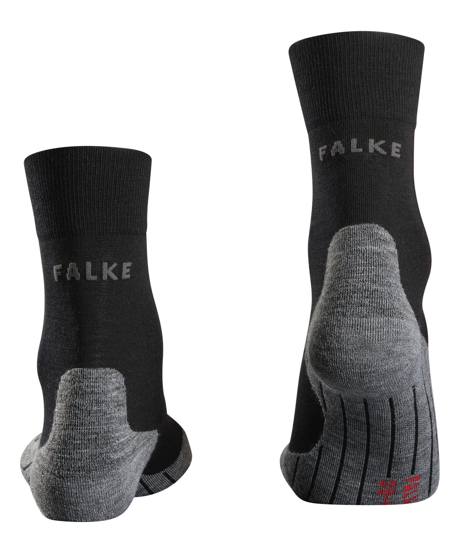 falke-ru4-wool-laufsocken-herren-schwarz-gepolstert image 2