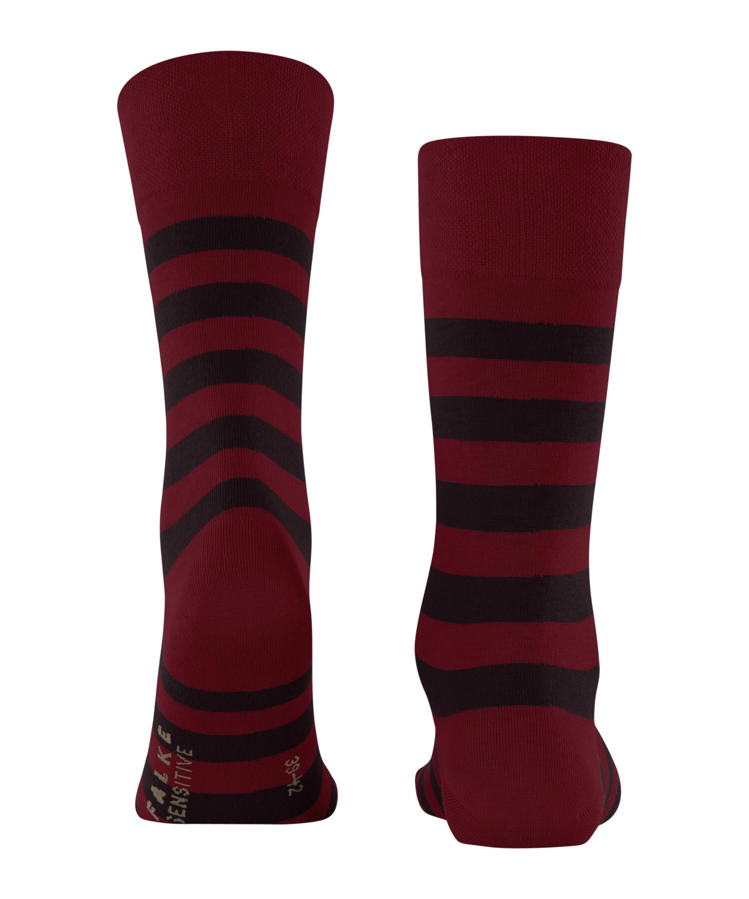 falke-sensitive-mapped-line-socken-rot-baumwolle image 2