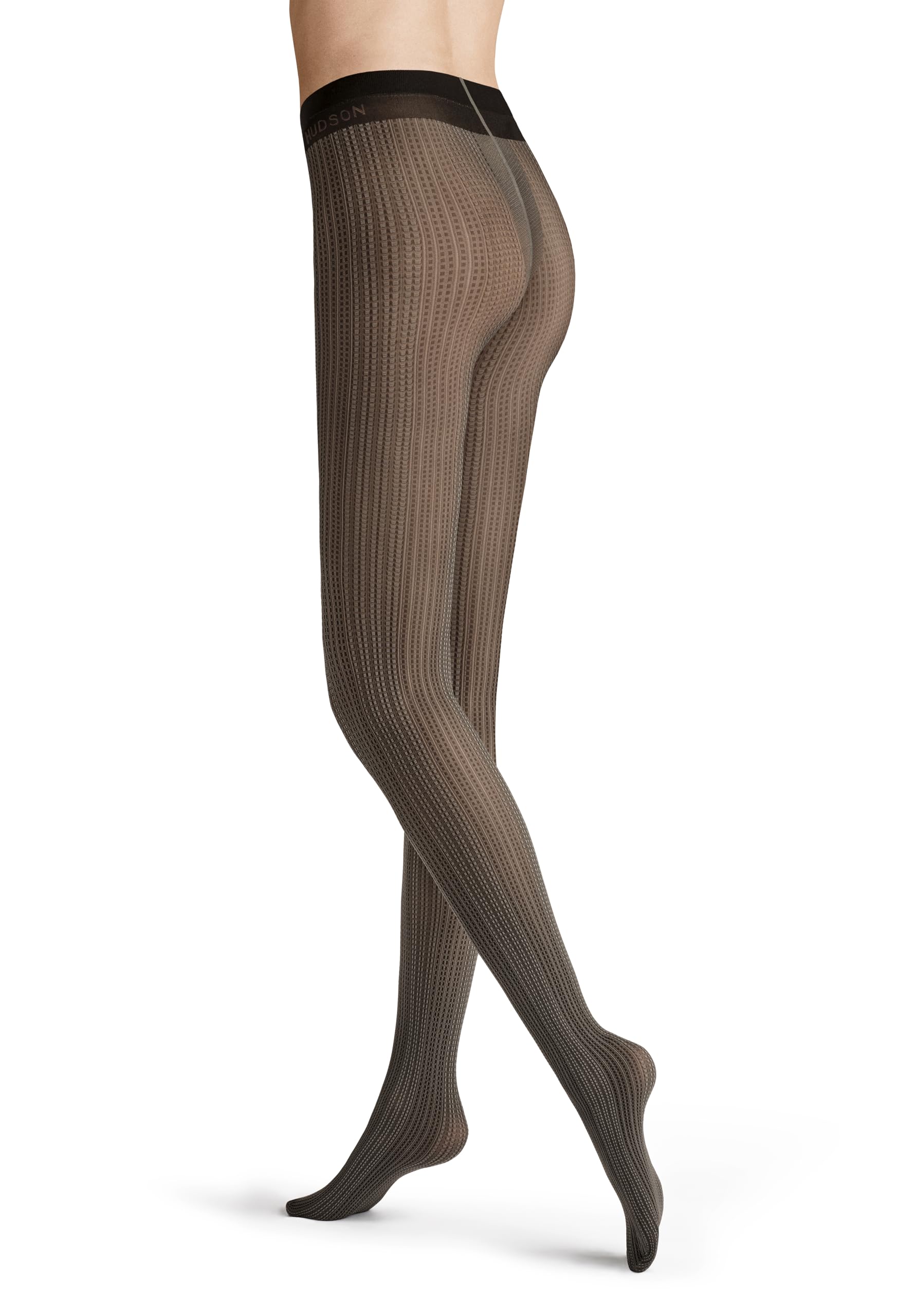 hudson-graphic-line-strumpfhose-anthrazit-38-40 image 2