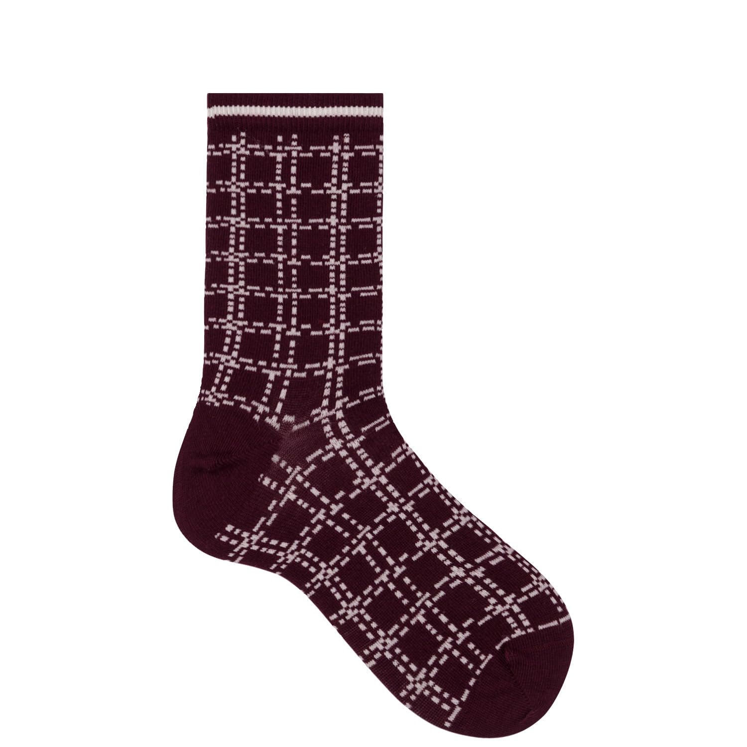 hudson-chain-fashion-socken-bottle-green-35-38-karo image 2