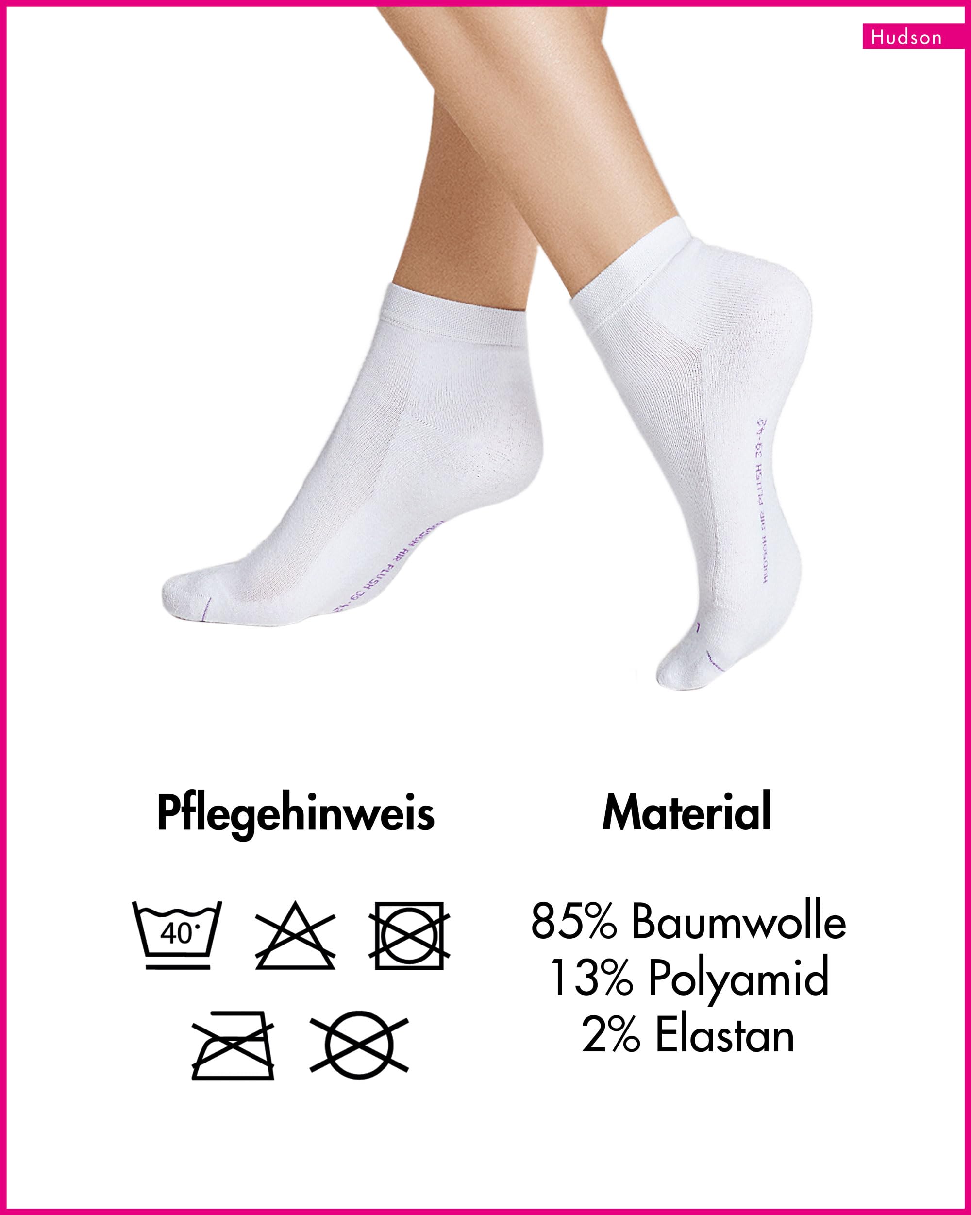 hudson-air-plush-damen-sneaker-socken-wei-pl-schsohle image 4