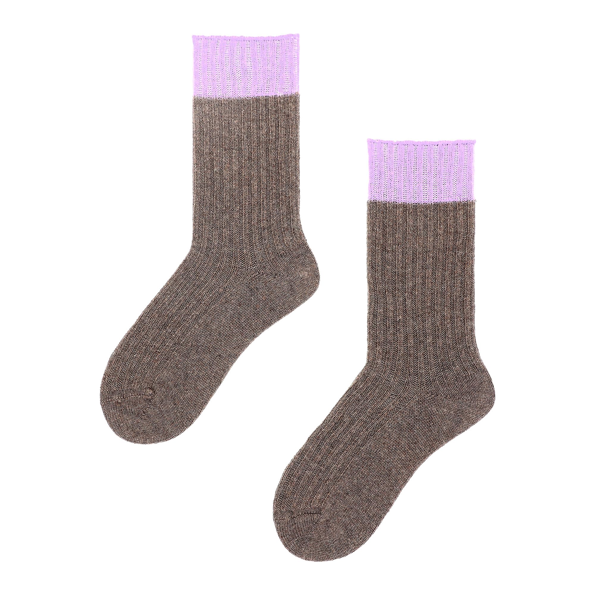 hudson-cosmic-block-socken-burnt-orange-w-rmend-damen image 4