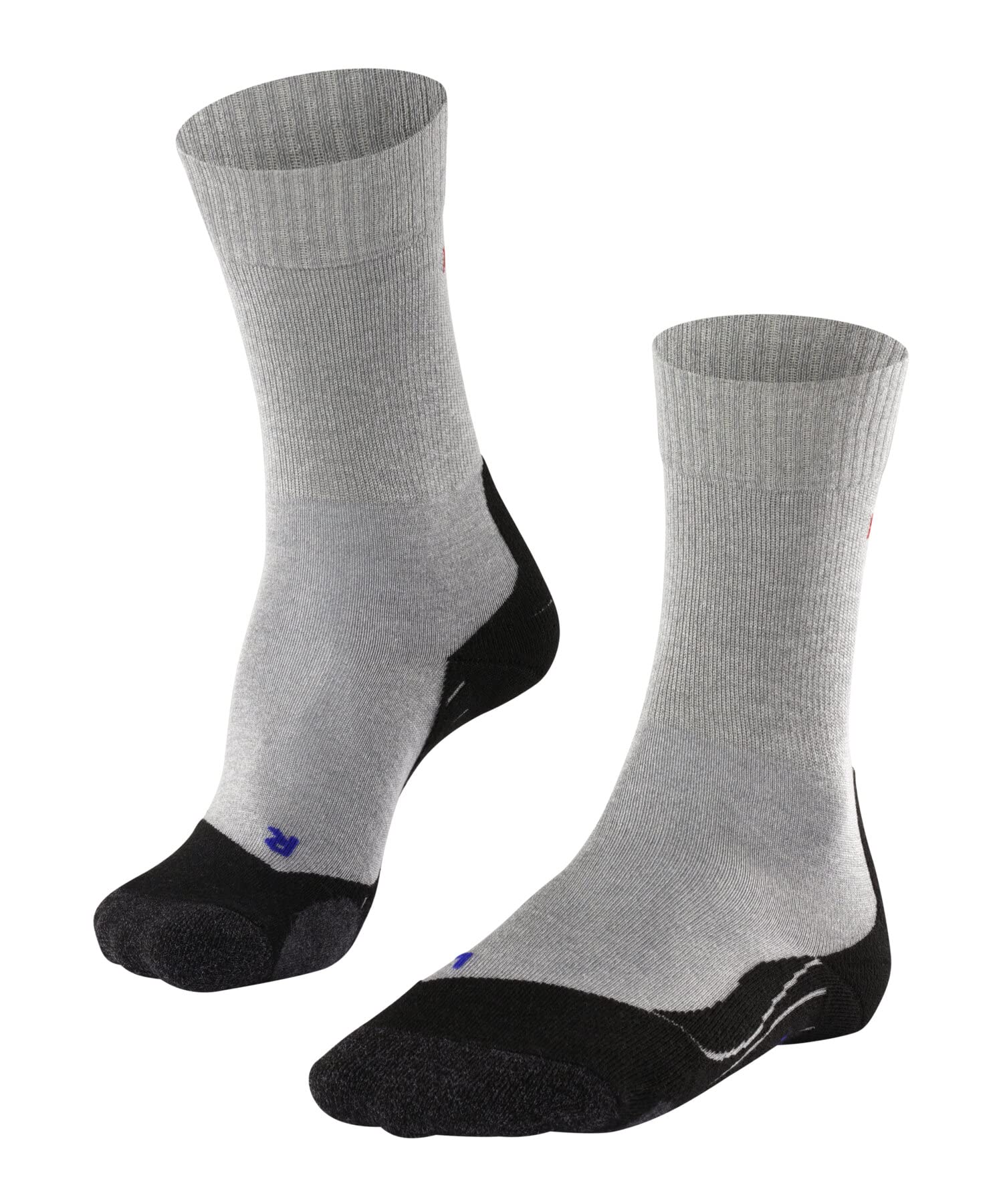 falke-tk2-cool-wandersocken-damen-grau-morning-sky-antiblasen image 8
