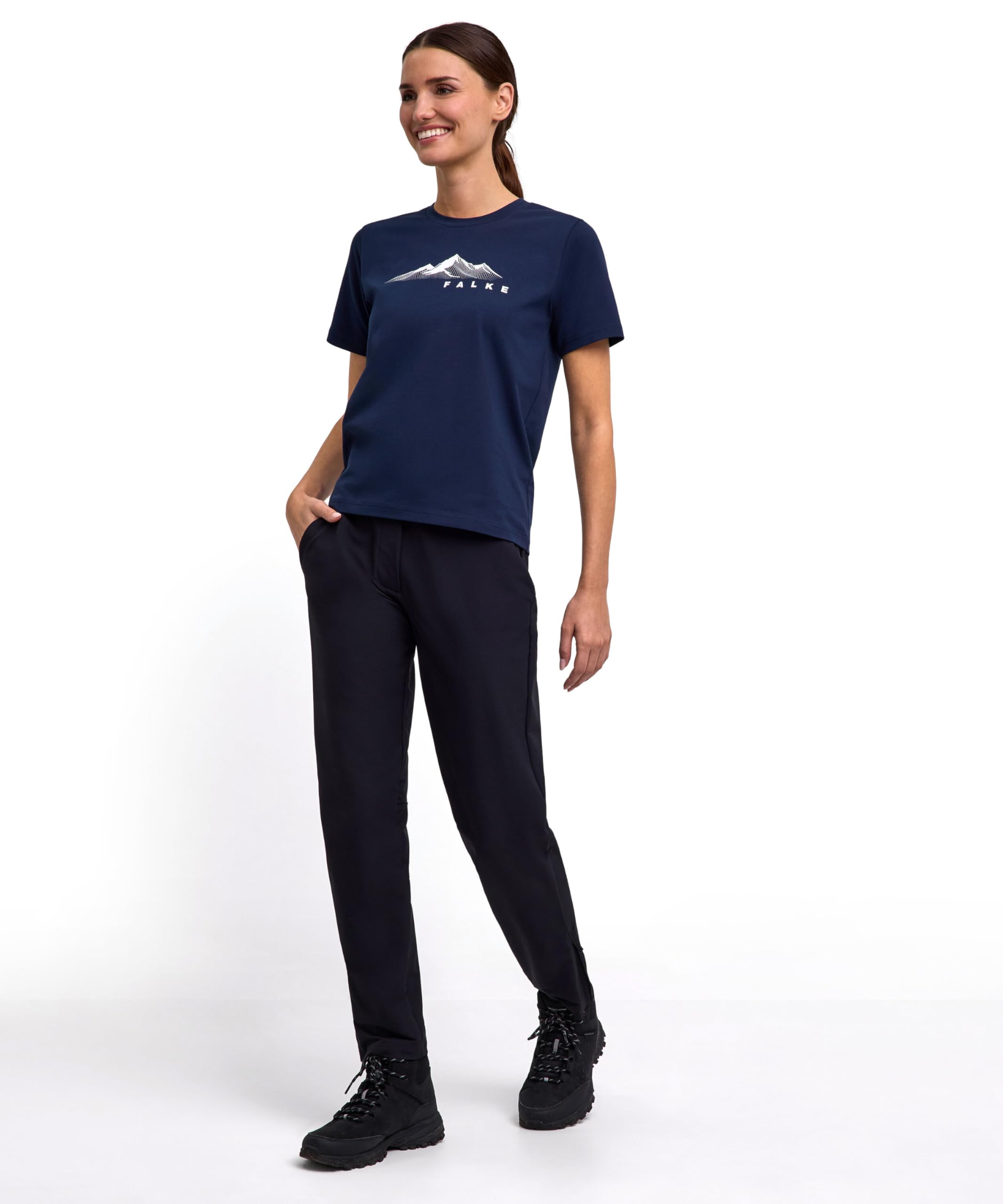 falke-trekking-graphic-t-shirt-damen-xl-bio-baumwolle image 2