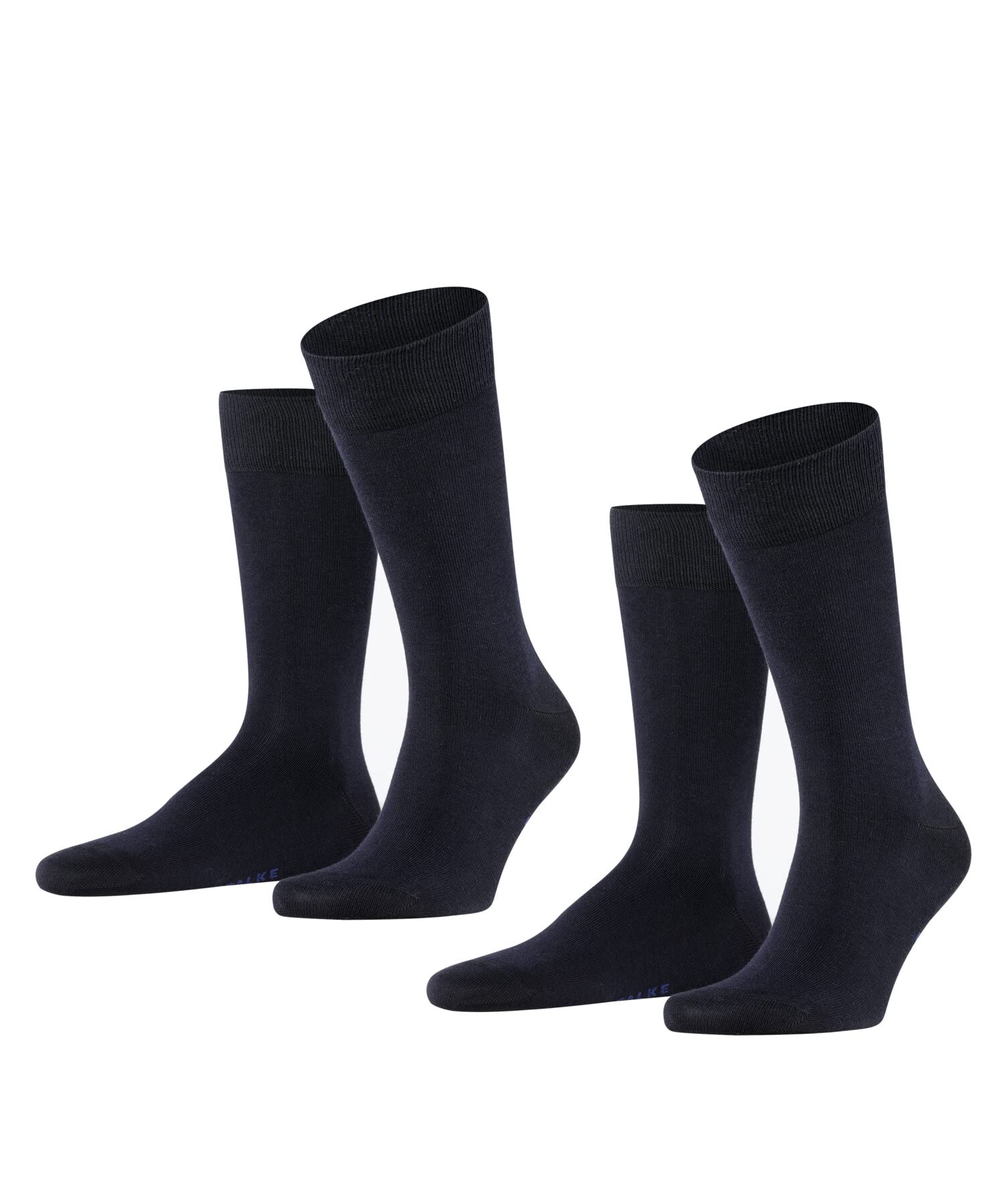 falke-happy-herrensocken-grau-39-42-baumwolle-2-paar image 7