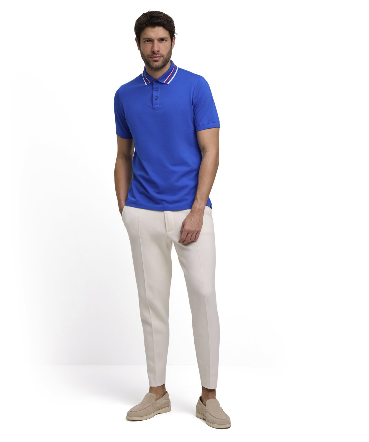 falke-essential-polo-detail-polohemd-l-pima-baumwolle image 3