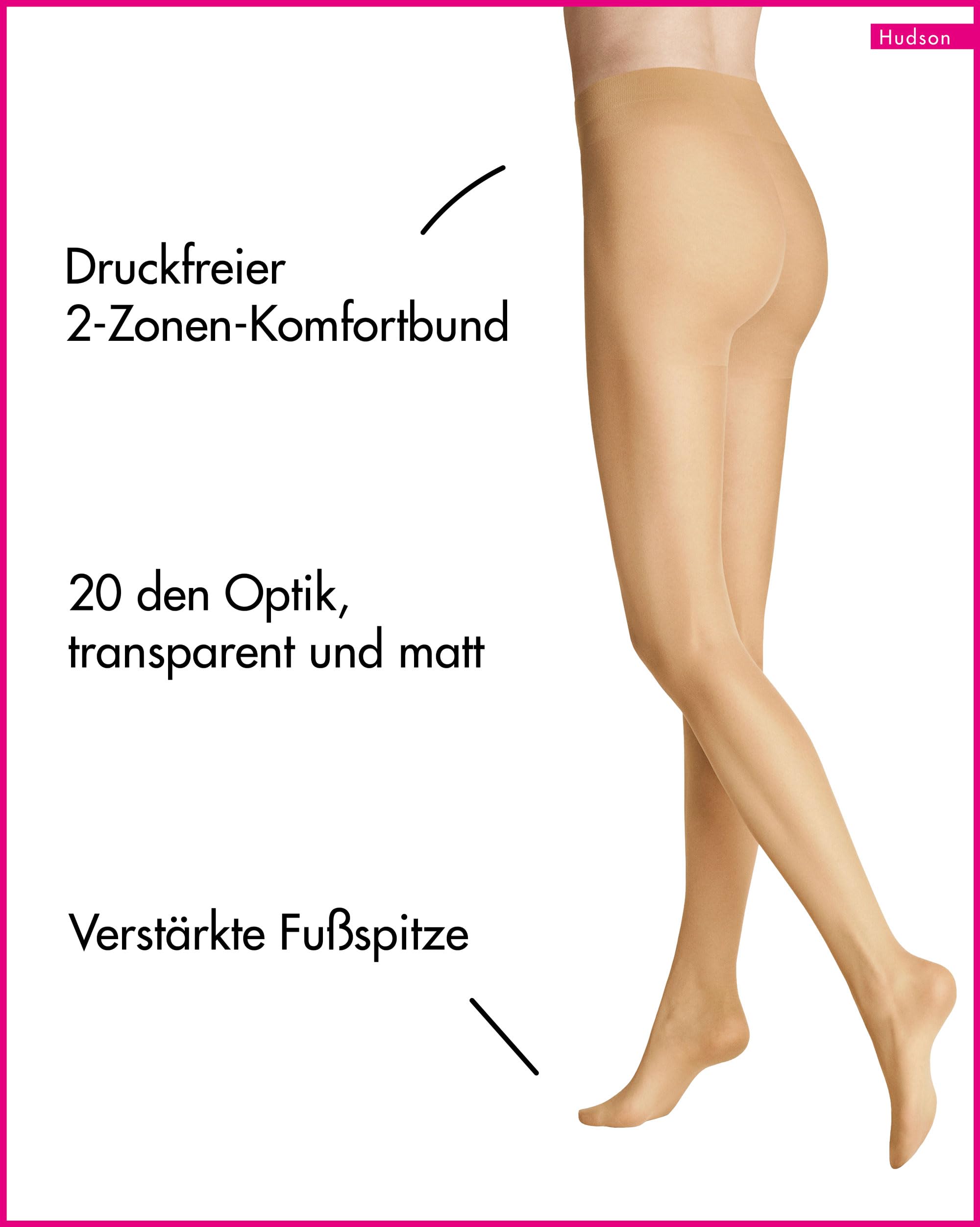 hudson-simply-20-to-go-strumpfhose-20-den-schwarz-2er-pack image 2