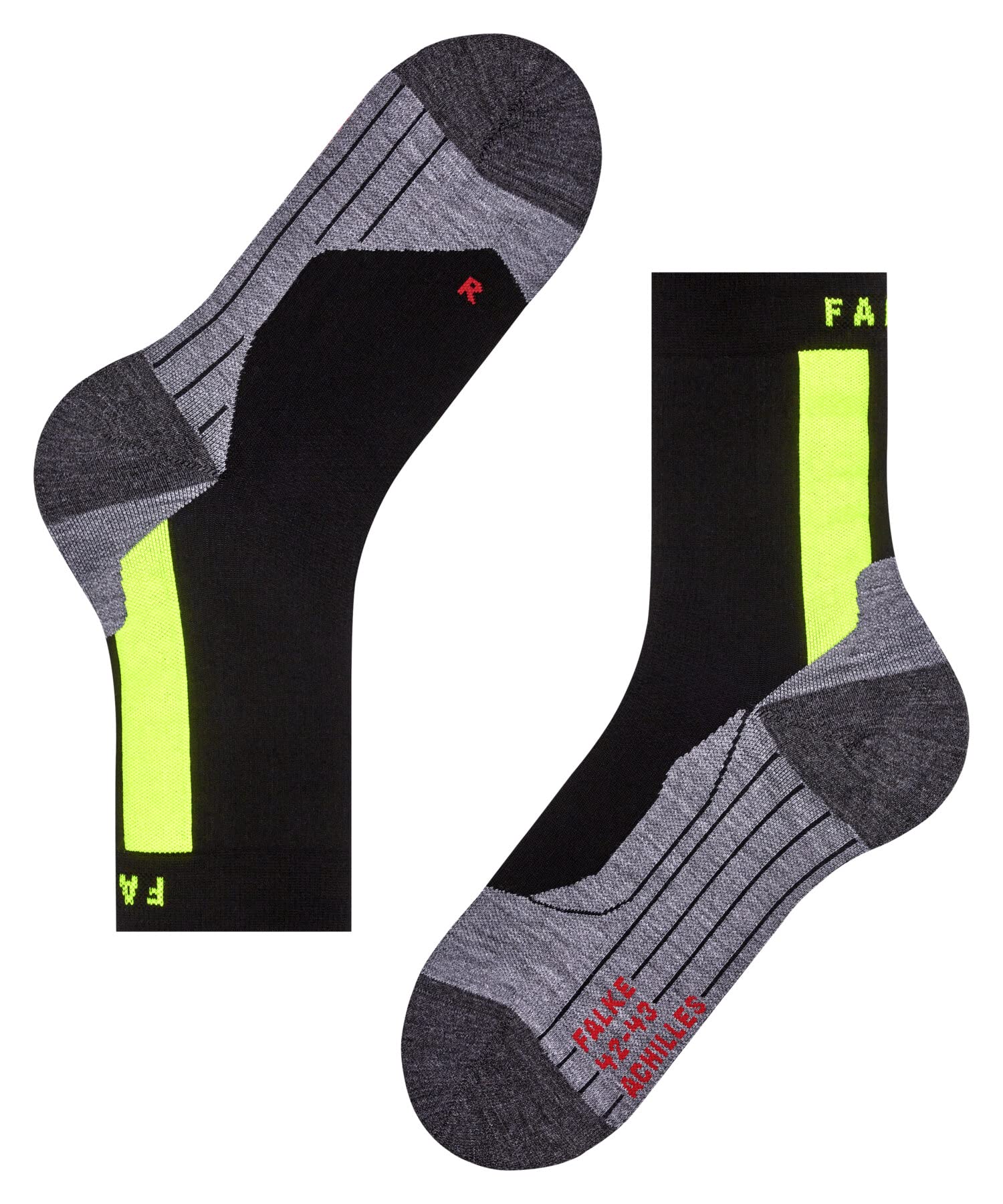 falke-achilles-herren-laufsocken-schwarz-1-paar-vegan image 7