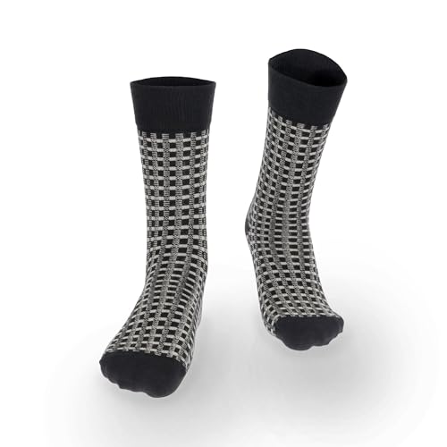 hudson-link-fashion-socke-schwarz-39-42-karo image 6