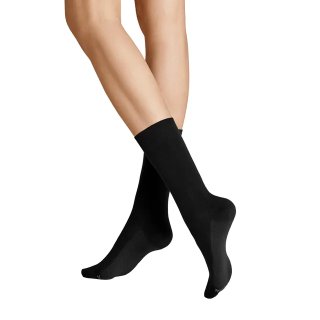 hudson-dry-cotton-damensocken-black-0005-klimaregulierend image 1