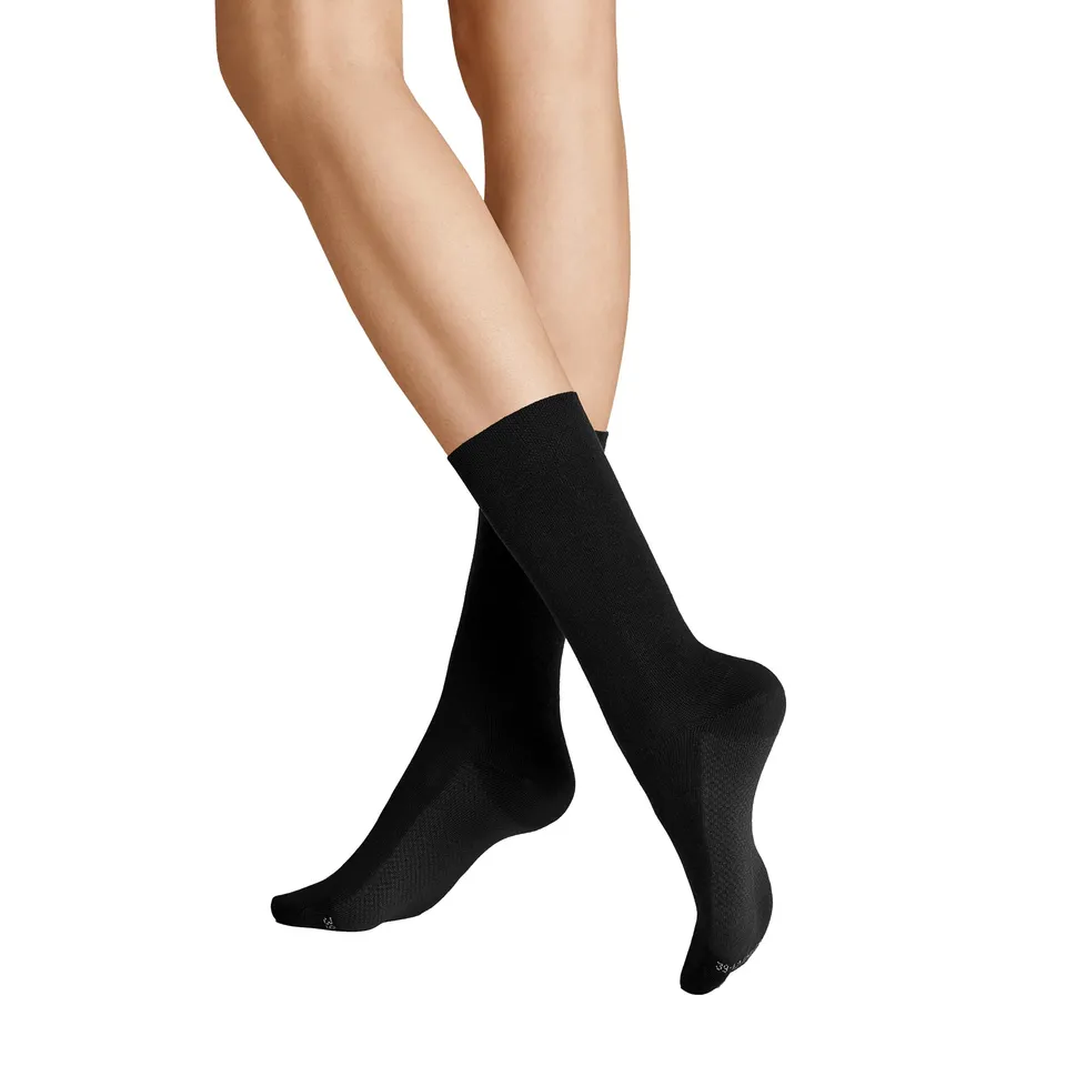 hudson-dry-cotton-damensocken-black-0005-klimaregulierend image 1