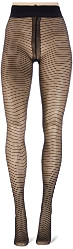 hudson-line-sh-strumpfhose-schwarz-38-40-40-den-gestreift image 8