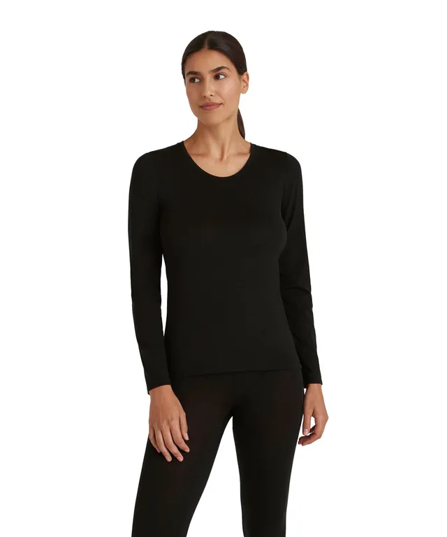 falke-daily-climawool-crew-neck-unterhemd-s-schwarz-merinowolle image 1