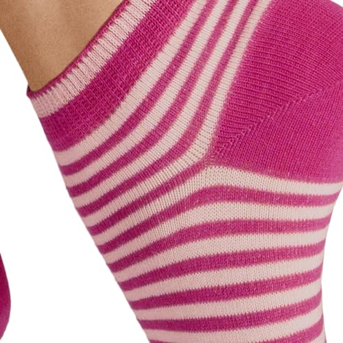 hudson-easy-stripe-sneaker-socken-fuxia-baumwolle image 8