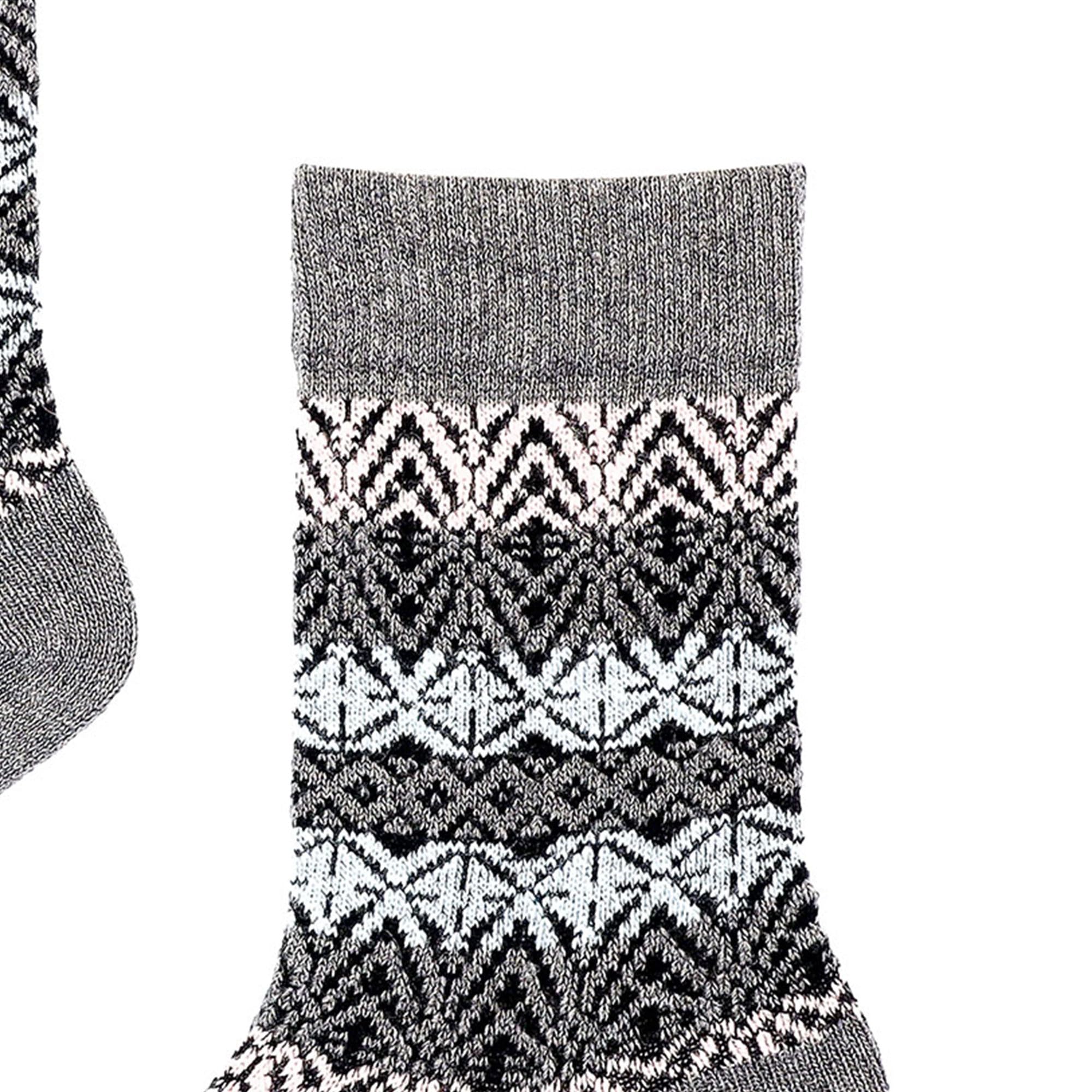 hudson-cosmic-nordic-socken-damen-grau-gemustert-35-38 image 2