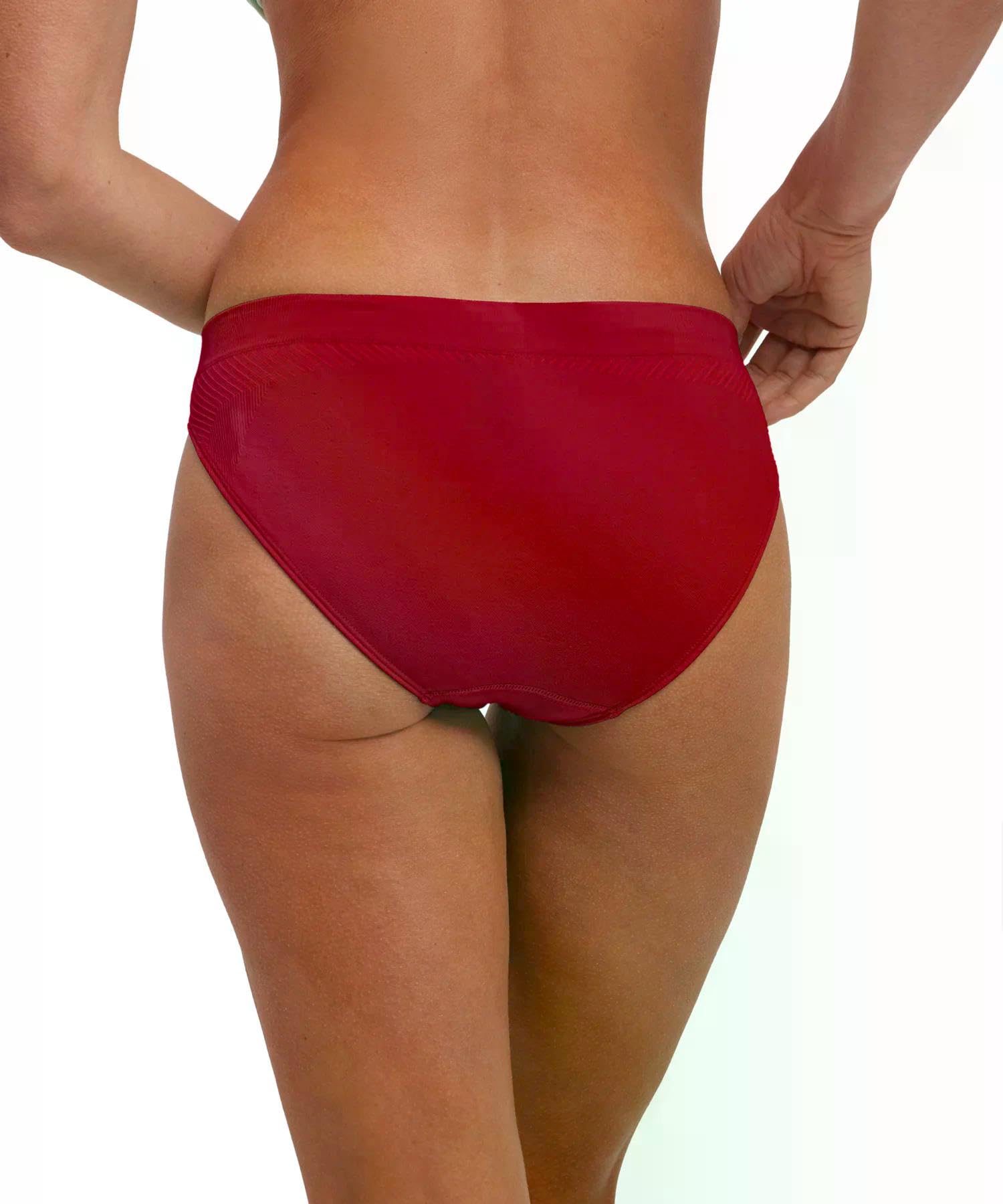 falke-warm-funktionsslip-damen-schwarz-wei-rot-gr-n image 2