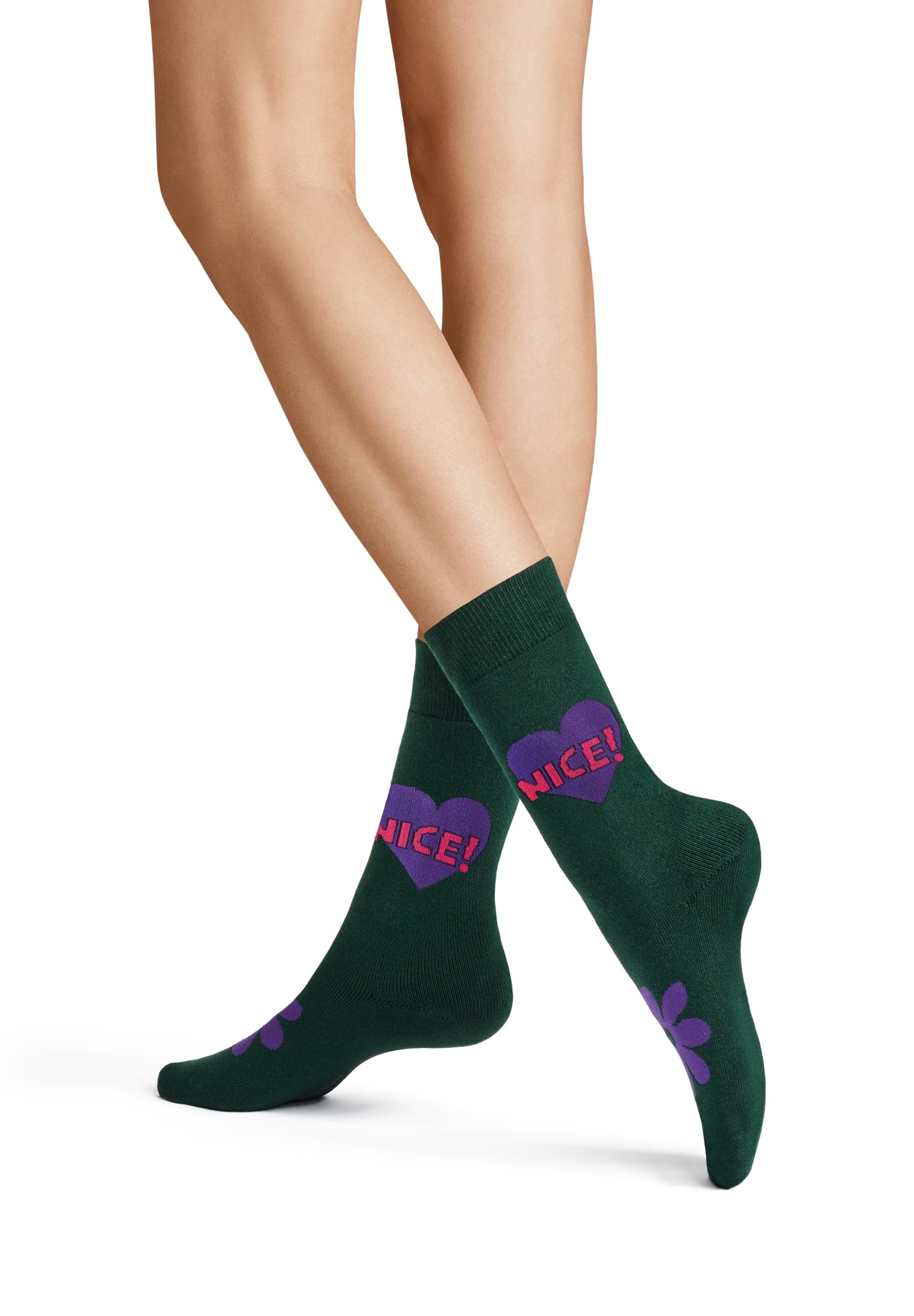 hudson-nice-damen-socke-royalblau-35-38-herz image 2