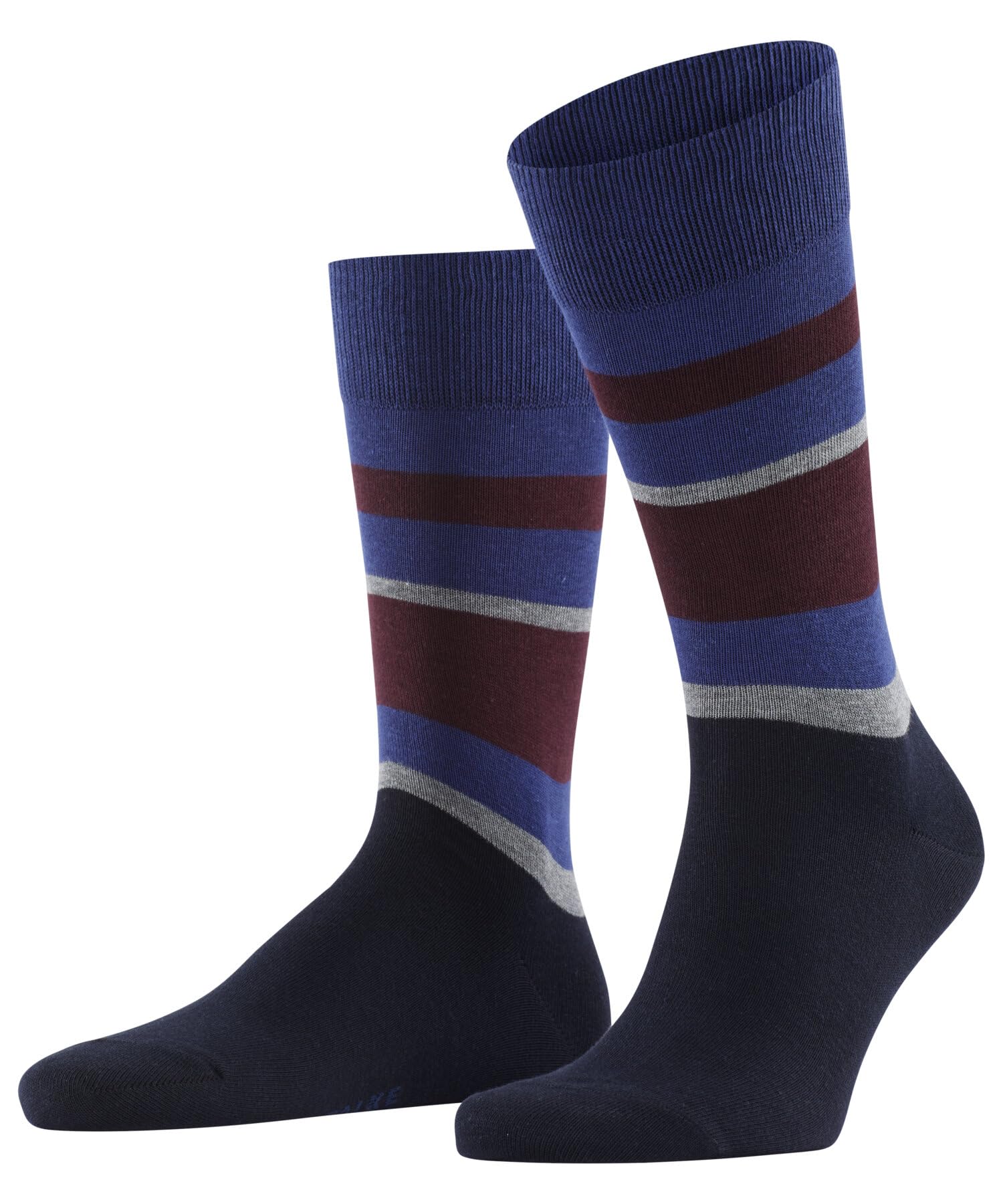 falke-happy-herren-socken-3-paar-burgundy-blue-mix-box image 6