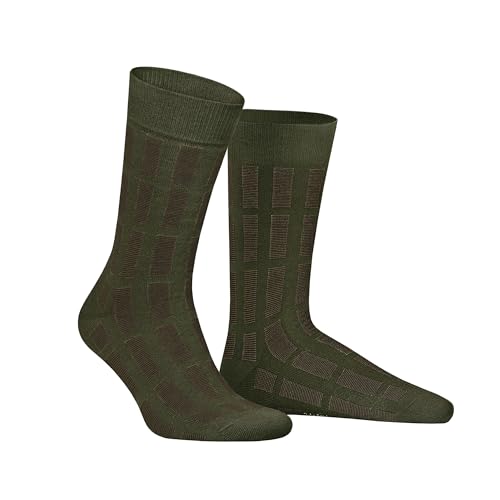 hudson-pin-fashion-herrensocken-army-green-baumwolle image 6