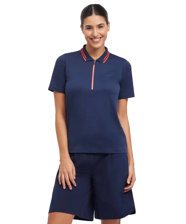 falke-polo-shirt-golf-polohemd-piqu-zip image 1