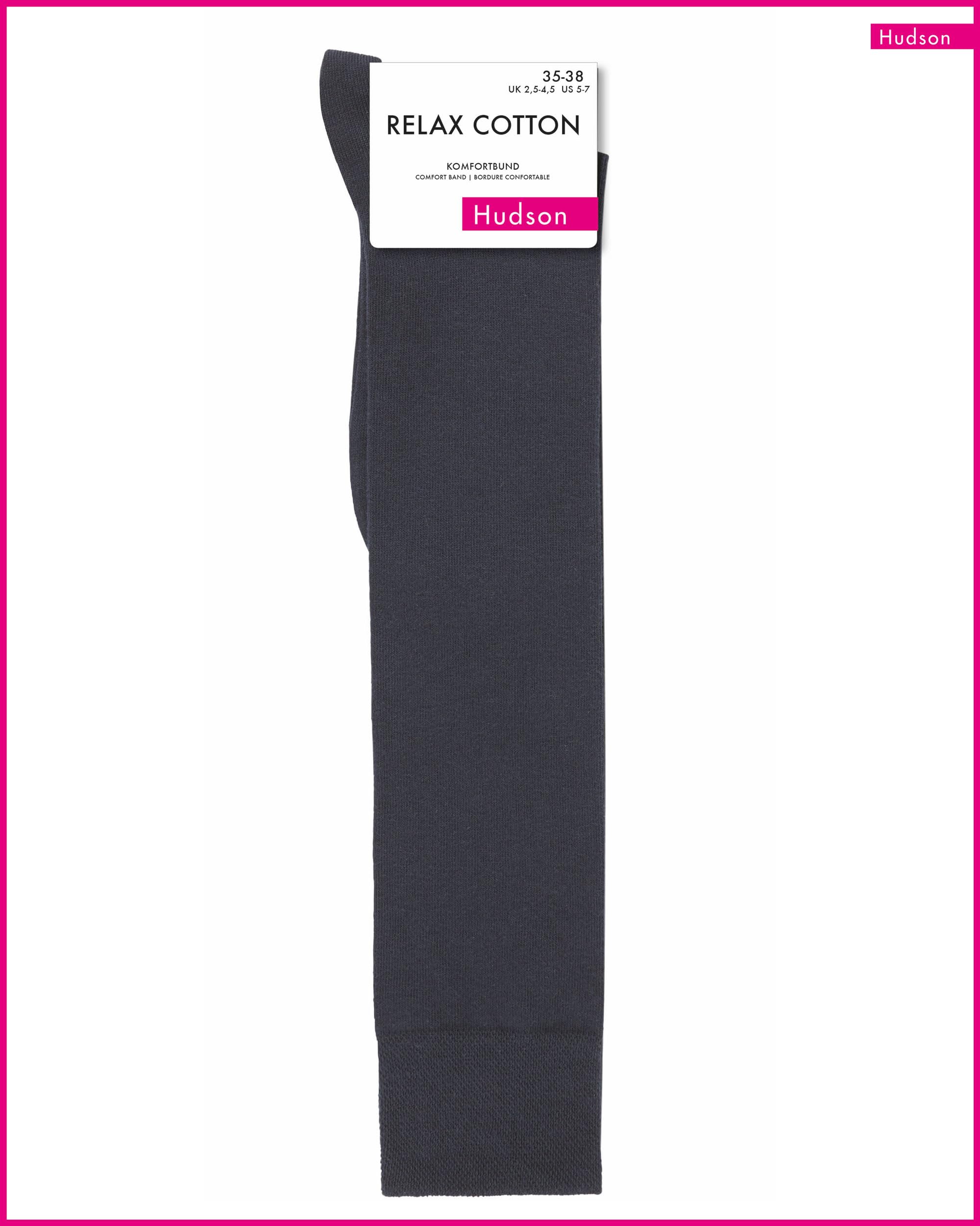hudson-relax-cotton-kniestr-mpfe-damen-schwarz-baumwolle image 4