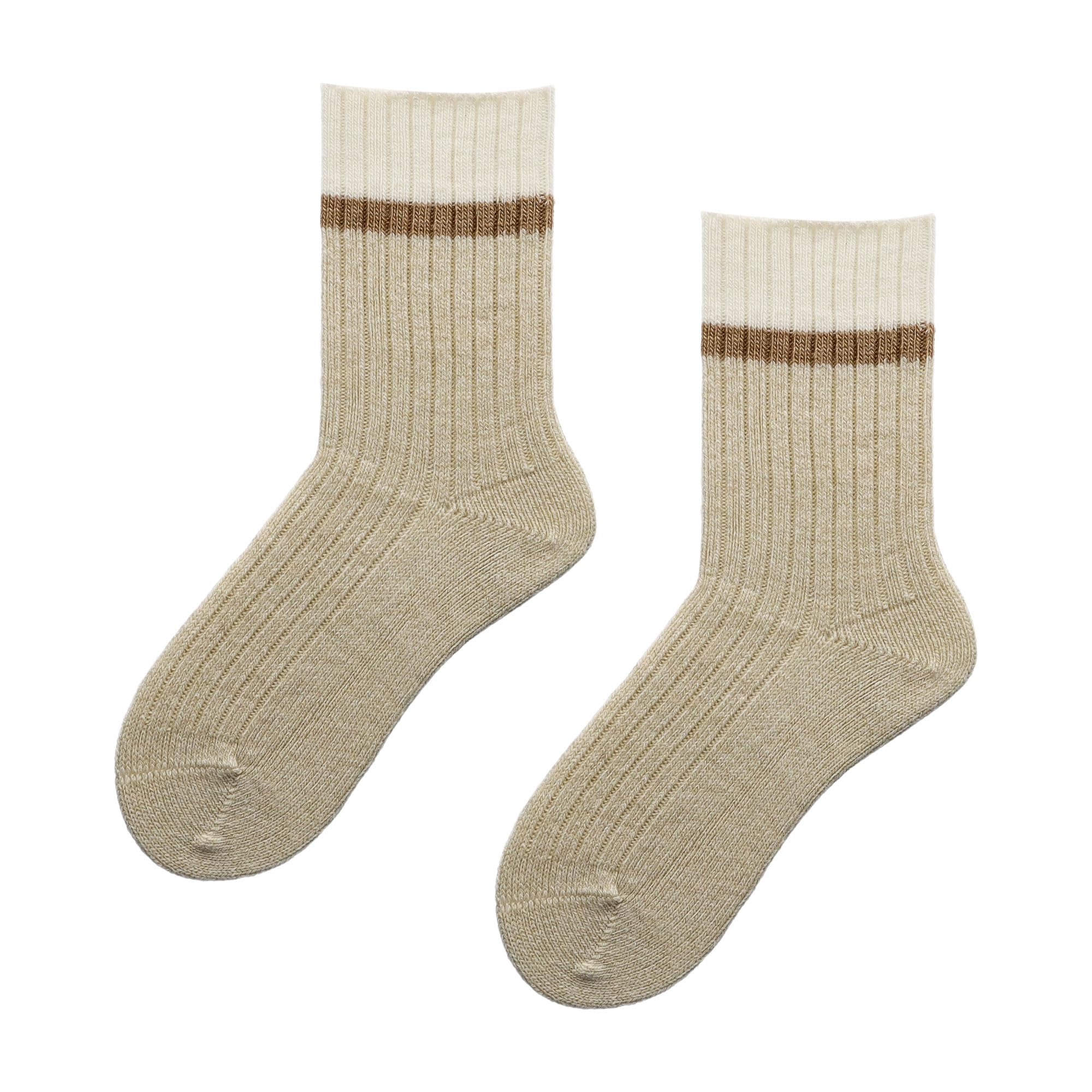 hudson-cozy-twist-damen-socken-ochre-brown-1er-pack-druckfrei image 4