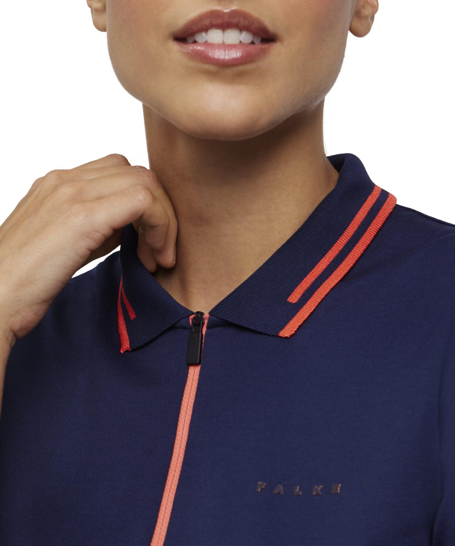 falke-polo-shirt-golf-polohemd-piqu-zip image 3