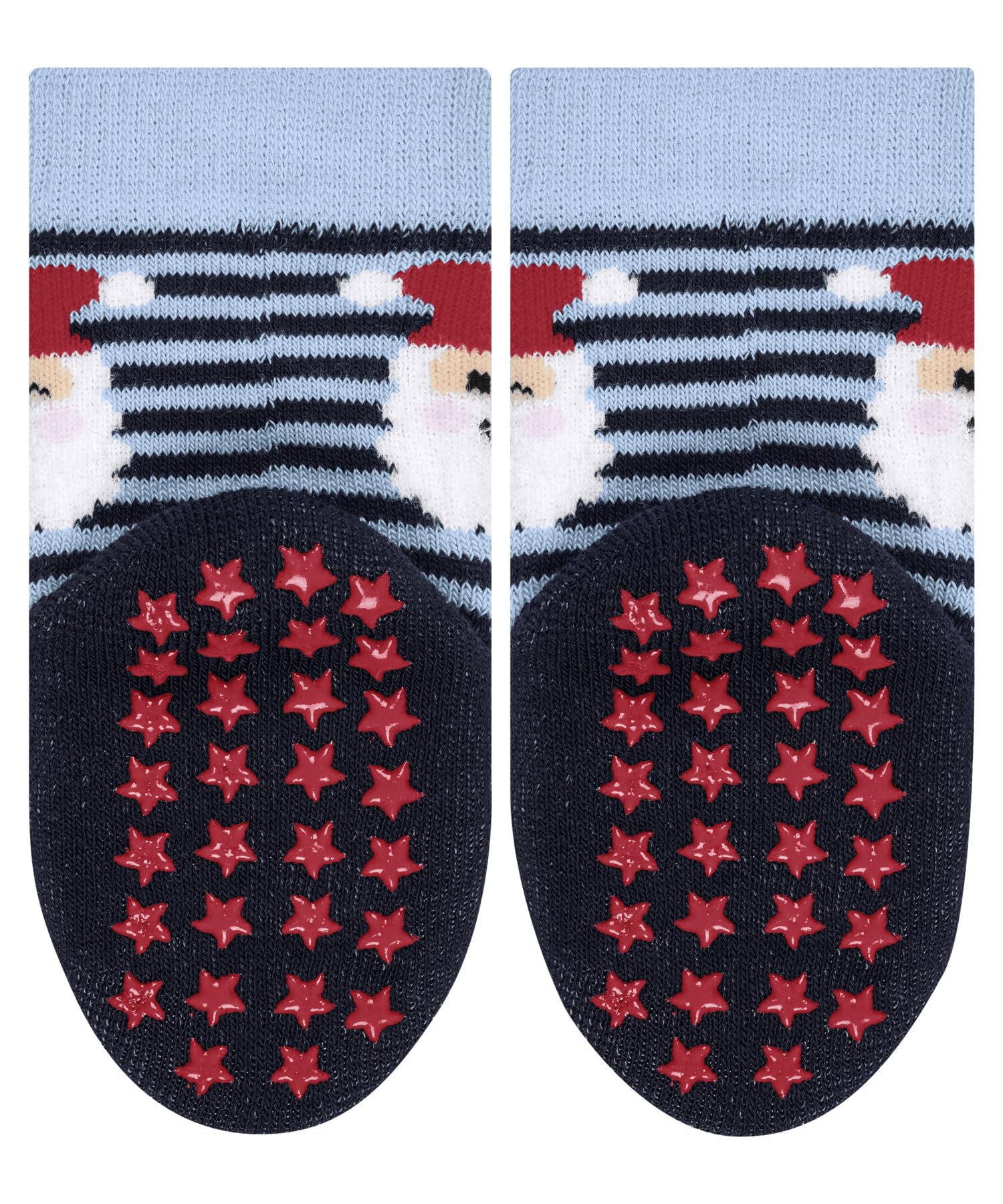 falke-simple-stripes-stoppersocken-baby-blau-62-68 image 2