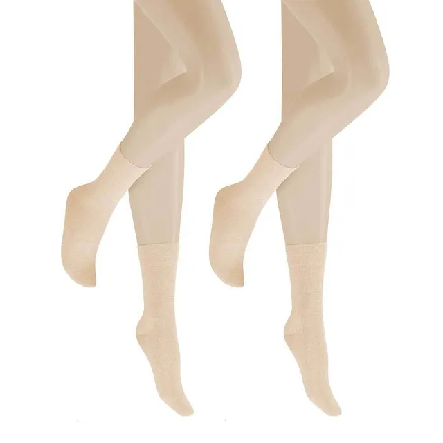 hudson-only-damen-strick-socken-biber-mel-100-den-warm image 1