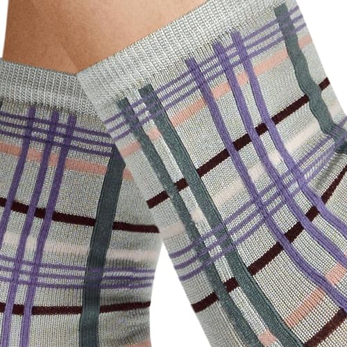 hudson-grid-fashion-socken-karomuster-viskose image 8