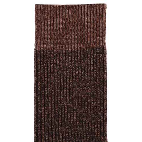 hudson-cozy-twist-herren-socken-coffee-brown-1er-pack-druckfrei image 6
