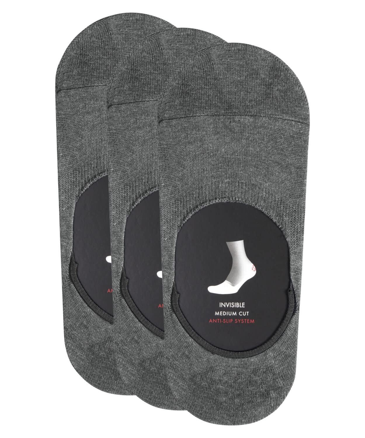 falke-invisible-step-f-linge-schwarz-3-paar image 5