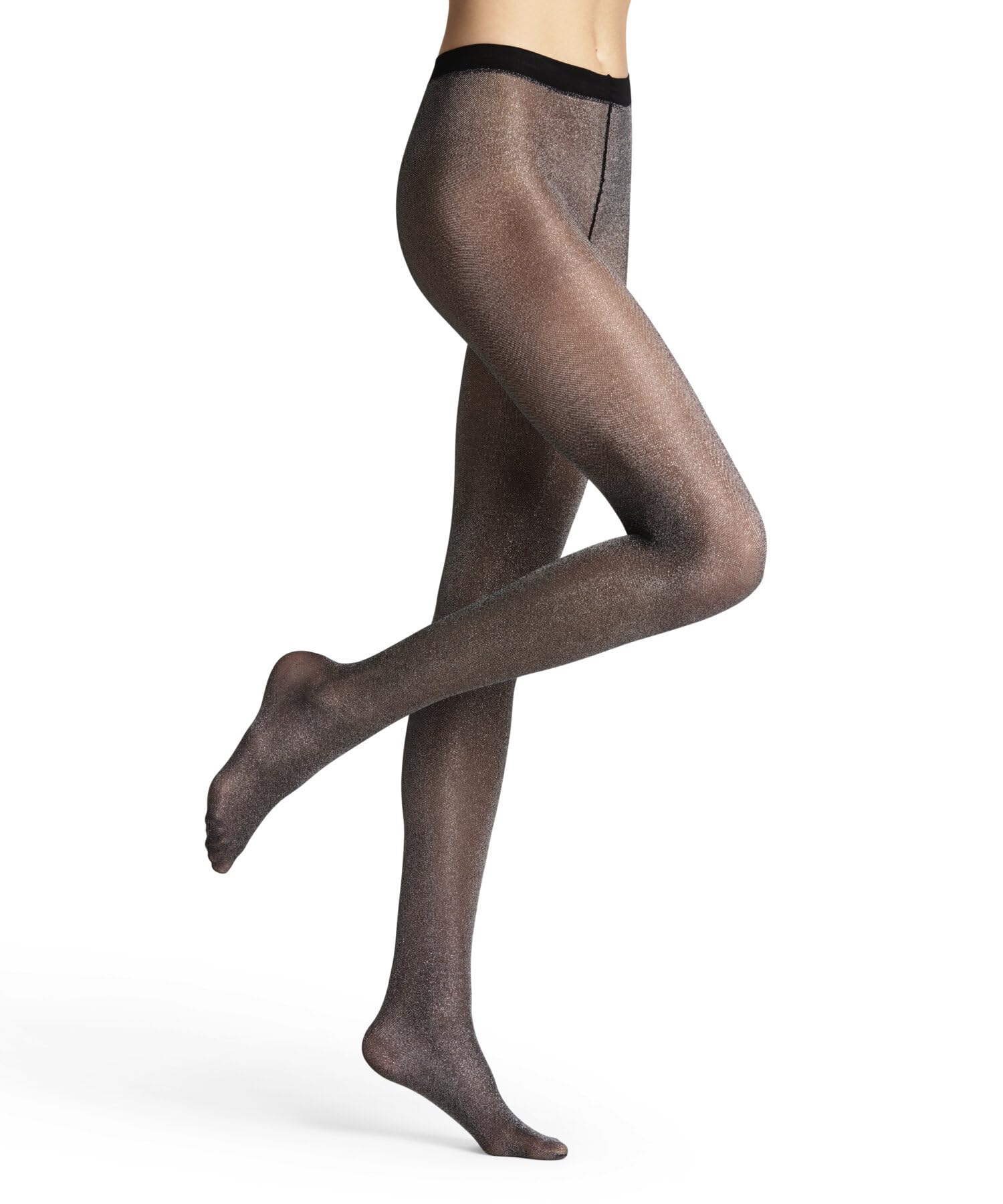 falke-glitter-feinstrumpfhose-damen-schwarz-gold image 7