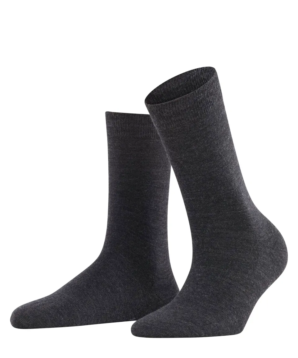 falke-softmerino-socken-damen-wolle-grau-39-42 image 1