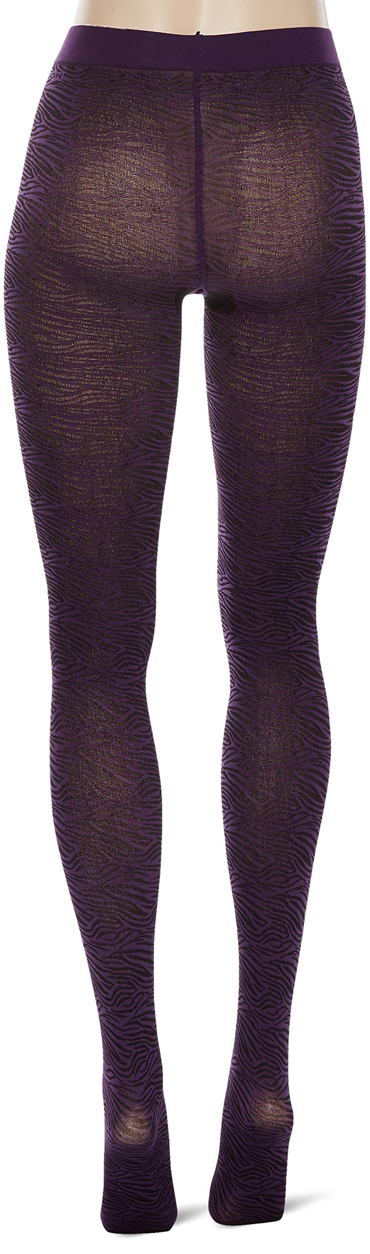 hudson-zebra-strumpfhose-viola-0521-blickdicht-gr-38 image 4