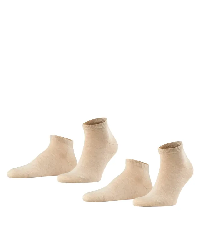 falke-happy-sneakersocken-herren-baumwolle-schwarz-2-paar image 1