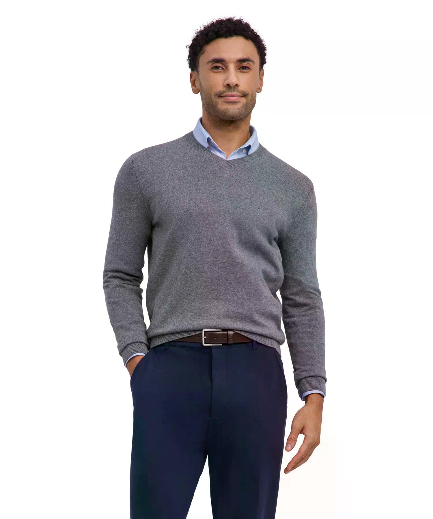 falke-cotton-knit-pullover-bio-baumwolle-v-ausschnitt image 8