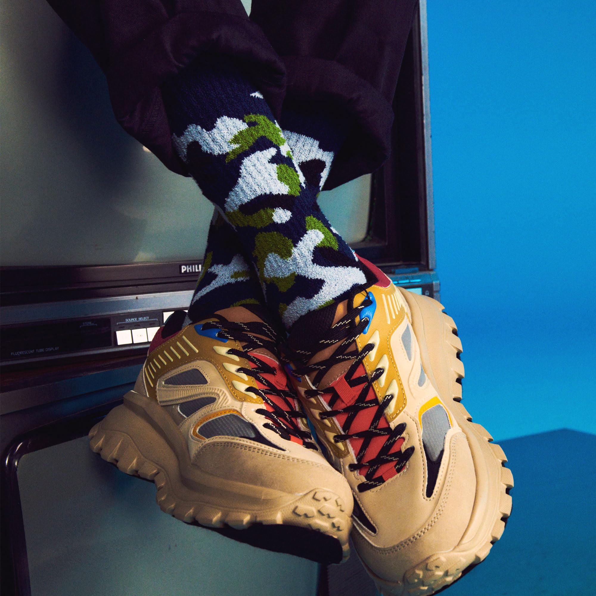 hudson-camouflage-socken-marineblau-43-46-tarnmuster image 6