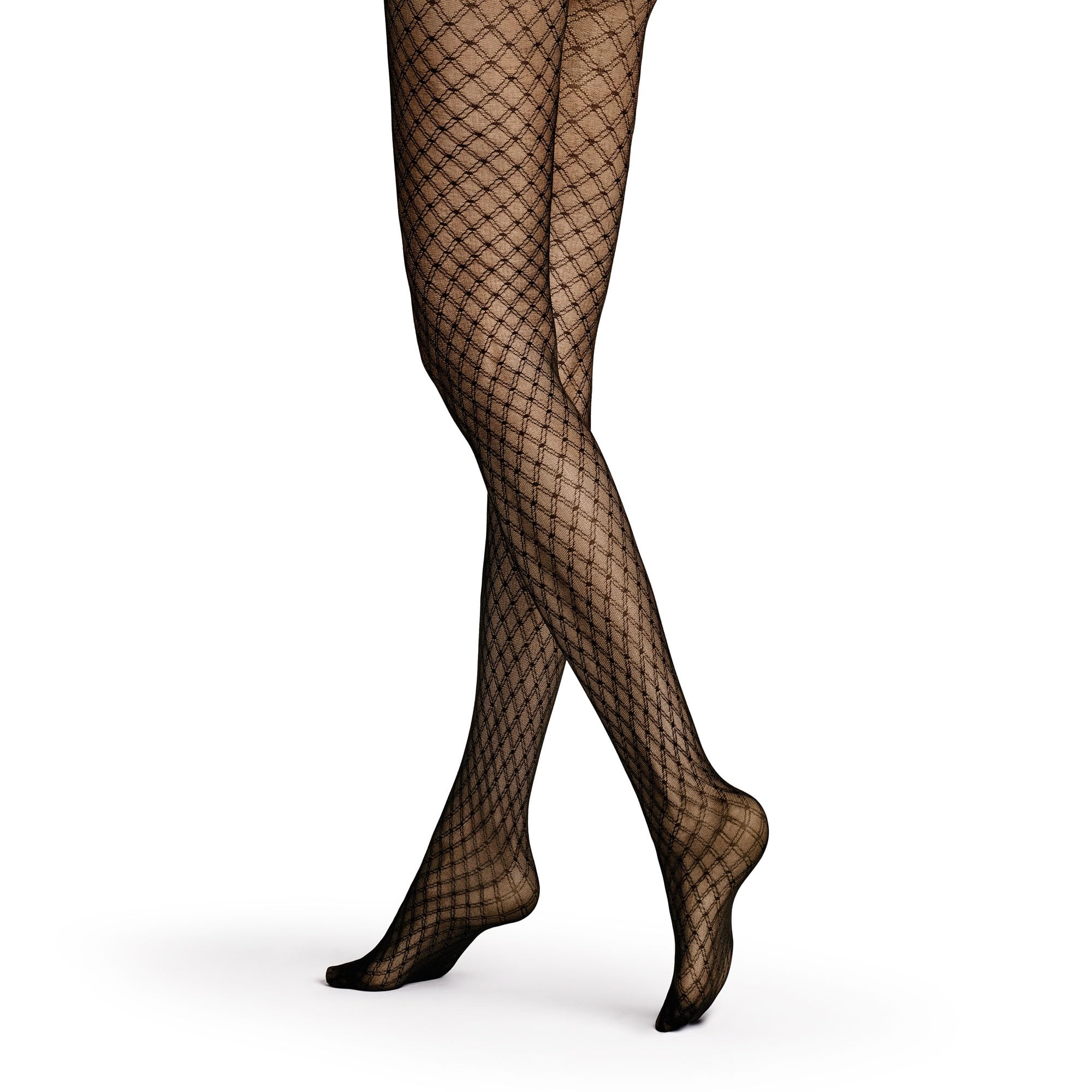 hudson-warp-fashion-strumpfhose-leather-gr-36-38-rauten image 3