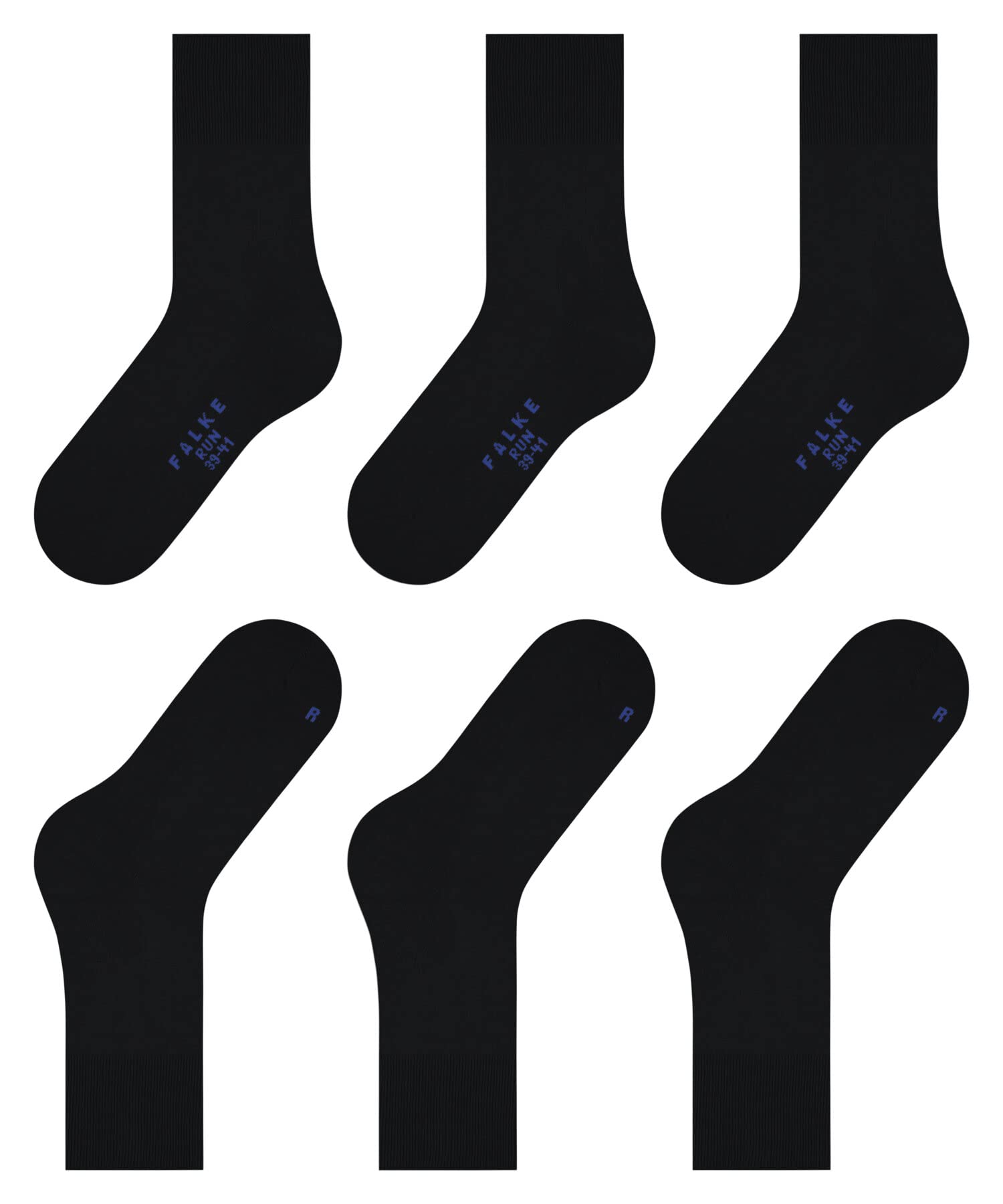 falke-run-socken-baumwolle-marine-3-paar-gr-44-45 image 5