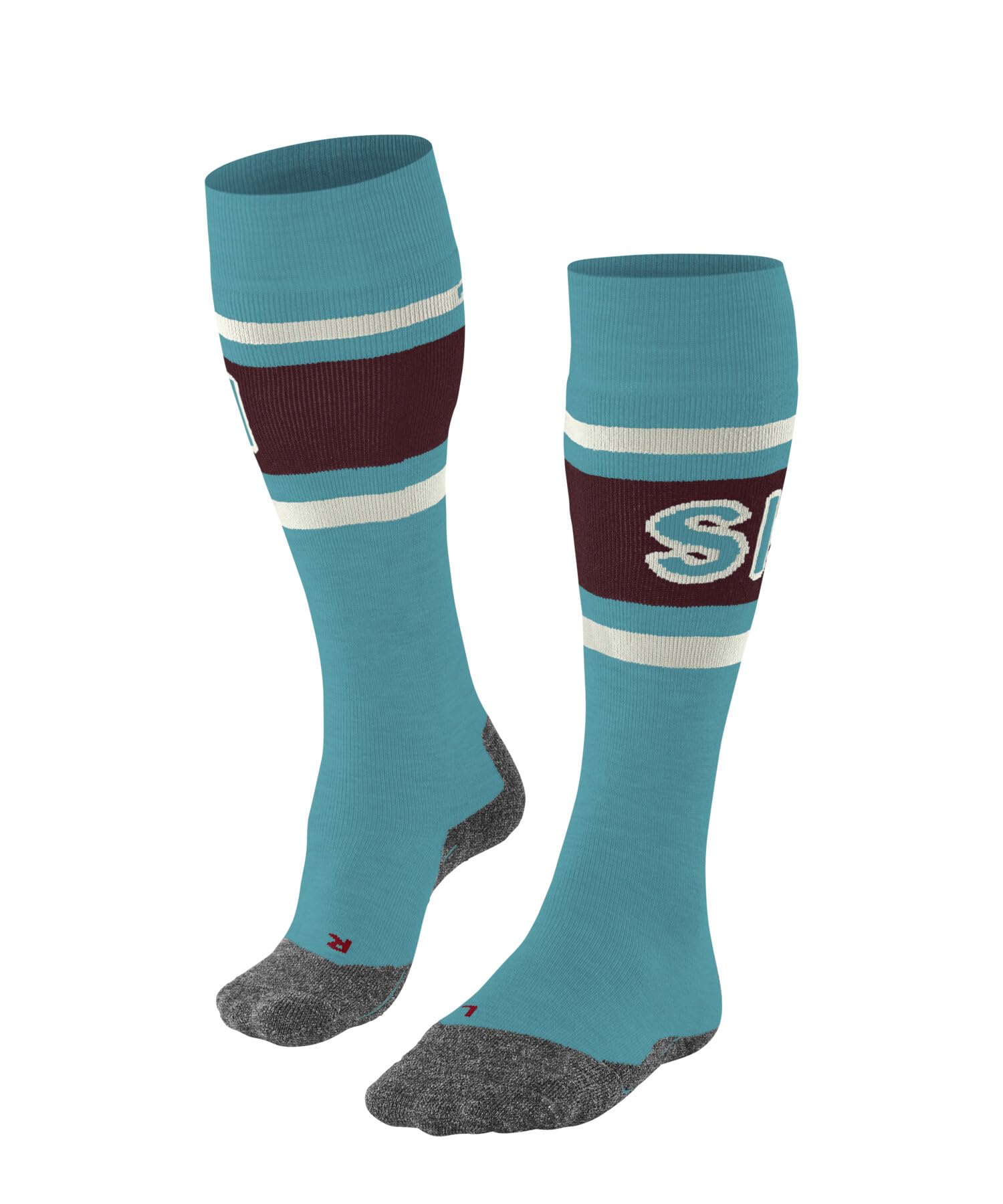 falke-sk2-wool-skisocken-merino-rot-merlot-8117 image 7