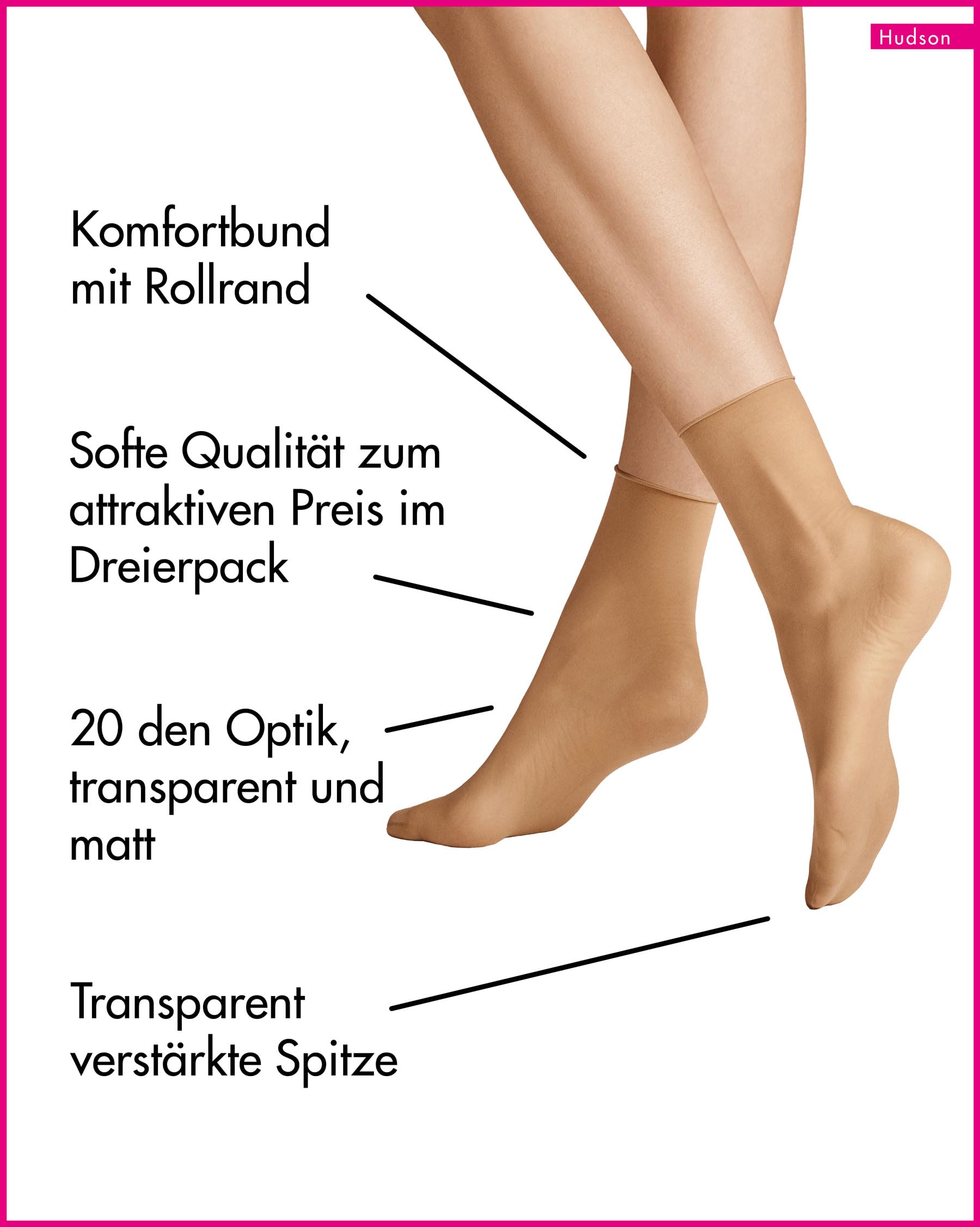 hudson-simply-20-s-ckchen-make-up-35-38-3-paar image 2