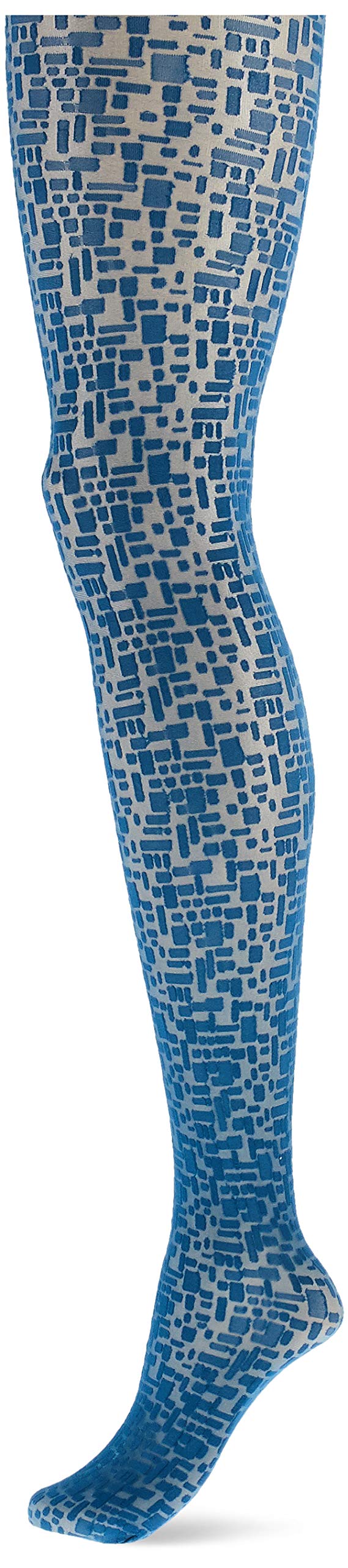 hudson-square-fashion-50-den-strumpfhose-schwarz-38-40-kariert image 3